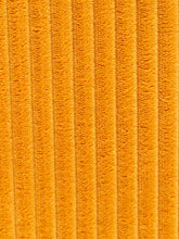 Load image into Gallery viewer, Mustard Corduroy Chair/Ottoman
