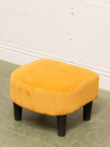 Mustard Corduroy Chair/Ottoman