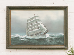 At Sea Fine Art Oil Painting by Torrevillas