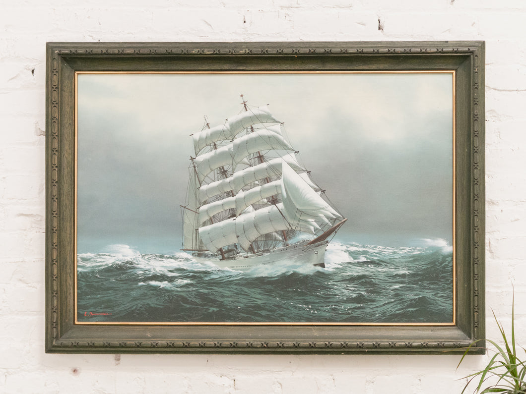 At Sea Fine Art Oil Painting by Torrevillas