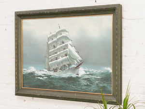 At Sea Fine Art Oil Painting by Torrevillas