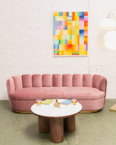 Color Block Framed