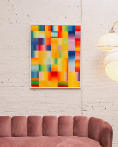 Color Block Framed