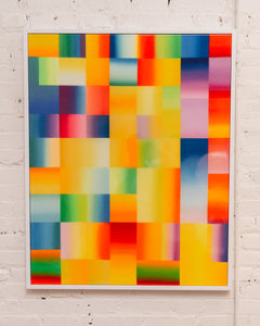 Color Block Framed