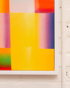 Color Block Framed