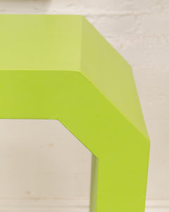 Apple Green Entry Table