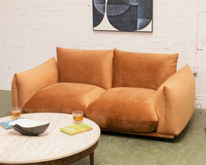 Amber Gold Miguel Sofa