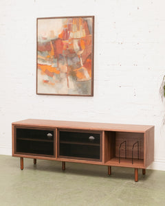 Edmund LP Record Storage Credenza