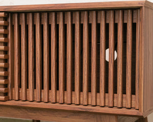 Axel Slat Credenza Media Stand