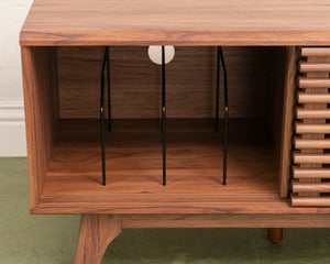 Axel Slat Credenza Media Stand