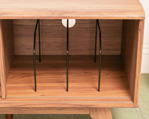 Axel Slat Credenza Media Stand