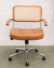 Load image into Gallery viewer, Light Brown Rattan Chair
