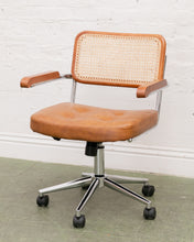 Load image into Gallery viewer, Light Brown Rattan Chair
