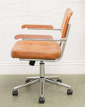 Load image into Gallery viewer, Light Brown Rattan Chair

