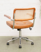 Load image into Gallery viewer, Light Brown Rattan Chair
