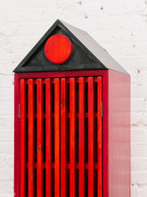 Load image into Gallery viewer, Memphis Style Post Modern Cabinet in Red
