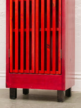 Load image into Gallery viewer, Memphis Style Post Modern Cabinet in Red
