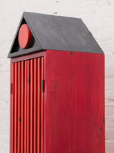 Load image into Gallery viewer, Memphis Style Post Modern Cabinet in Red
