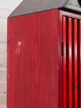 Load image into Gallery viewer, Memphis Style Post Modern Cabinet in Red
