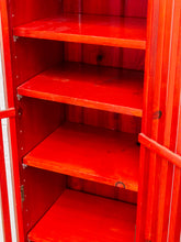 Load image into Gallery viewer, Memphis Style Post Modern Cabinet in Red
