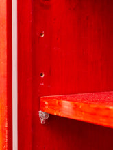 Load image into Gallery viewer, Memphis Style Post Modern Cabinet in Red
