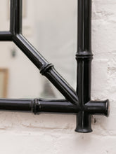 Load image into Gallery viewer, 1970’s Black Bamboo Mirror
