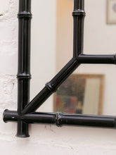 Load image into Gallery viewer, 1970’s Black Bamboo Mirror
