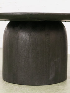 Black Plinth Coffee Table