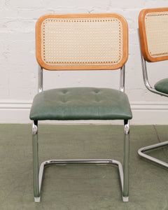 Green Rattan Chair