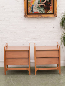 Louvered Drawer Nightstands