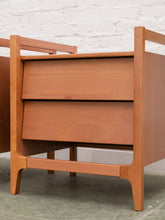 Load image into Gallery viewer, Louvered Drawer Nightstands
