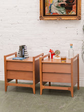 Load image into Gallery viewer, Louvered Drawer Nightstands
