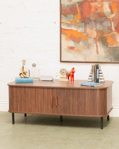 Tambour Door Credenza