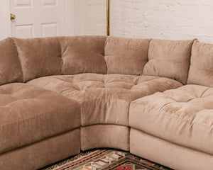 Prima 4 Piece Sectional in Gypsy Taupe