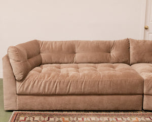 Prima 4 Piece Sectional in Gypsy Taupe