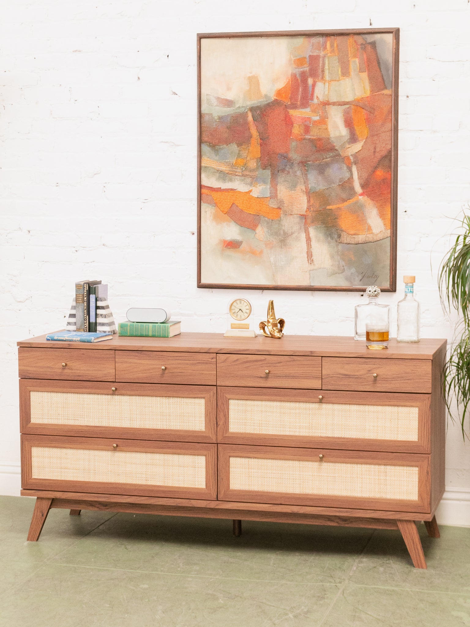 Lexi Rattan Dresser – Sunbeam Vintage