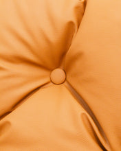 Load image into Gallery viewer, Chrome Tufted 70’s Style Chair
