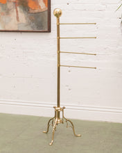 Load image into Gallery viewer, Brass Royalty Towel Rack
