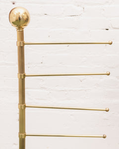 Brass Royalty Towel Rack