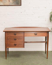 Load image into Gallery viewer, Walnut Mid Century Desk
