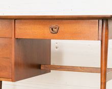 Load image into Gallery viewer, Walnut Mid Century Desk
