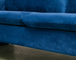 Electric Blue Sofa