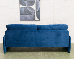 Electric Blue Sofa