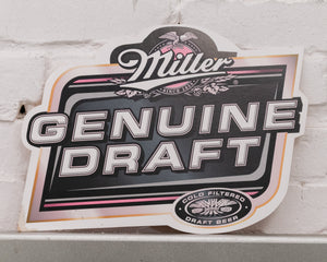 Miller Cold Beer Sign