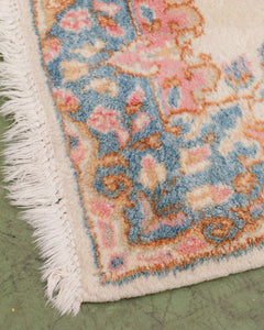 Vintage Karastan Floral Runner Rug