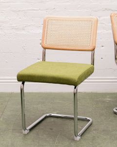 Olive Green Rattan Chair