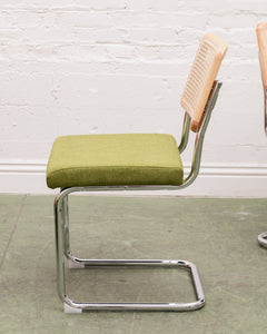 Olive Green Rattan Chair