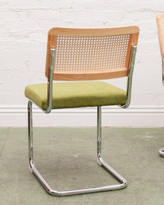 Olive Green Rattan Chair