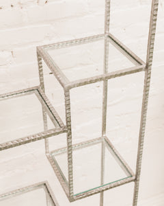 Brutalist Glass Shelf