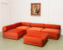 Load image into Gallery viewer, Emma 5 Piece Sectional Sofa in Monaco Rust
